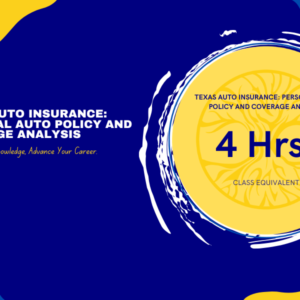 Texas Auto Insurance: Personal Auto Policy and Coverage Analysis #148008
